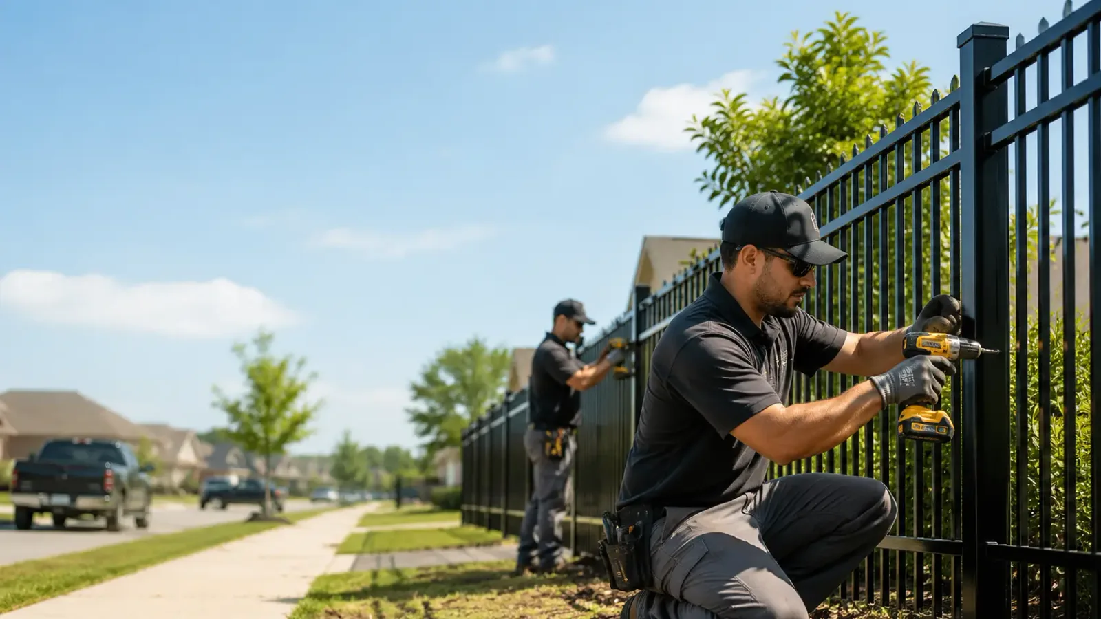Metal Fence Installation in Cayuga, IN